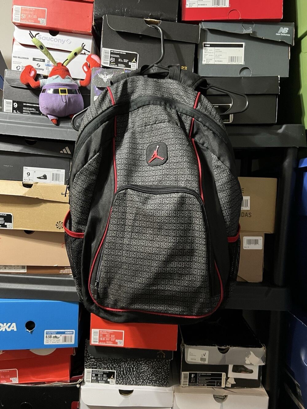 Nike Air Jordan Backpack Pencil Case School Laptop Bag Jumpman